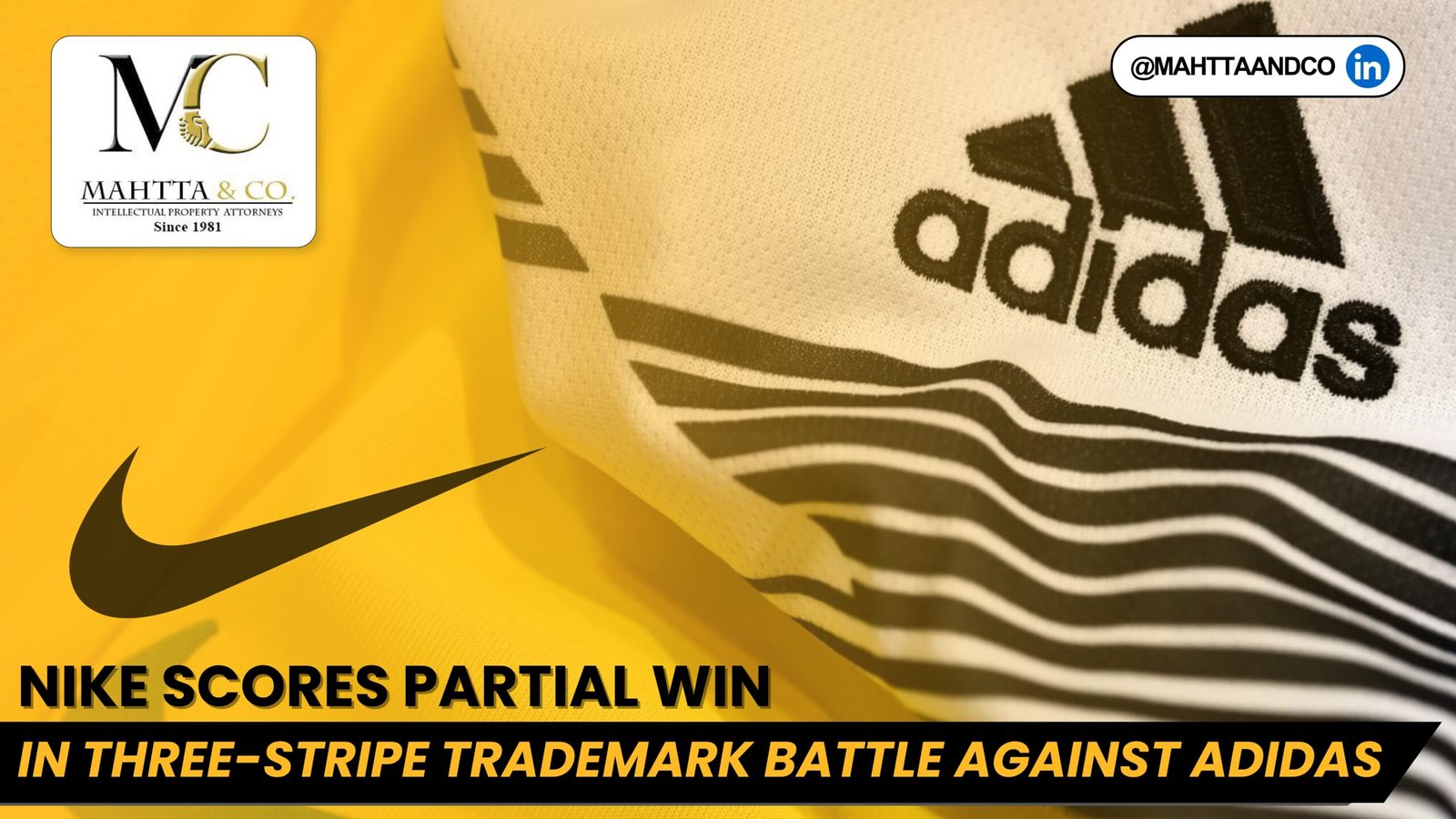 Read more about the article Nike Scores Partial Win in Three-Stripe Trademark Battle Against Adidas